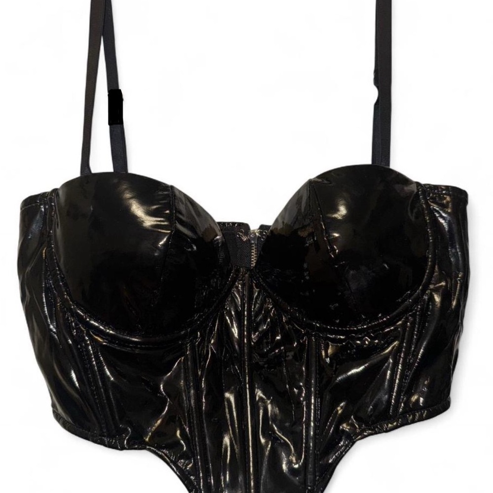Black Bustier Top
